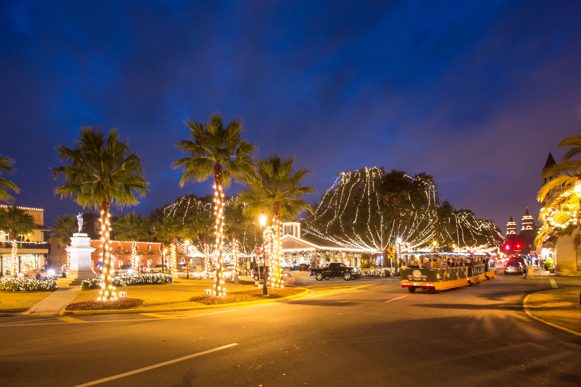 St Augustine Night Of Lights 2024 Myra Tallia